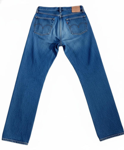 Wrangler Jeans Men’s 36x34 Straight Leg Blue Denim Classic Fit