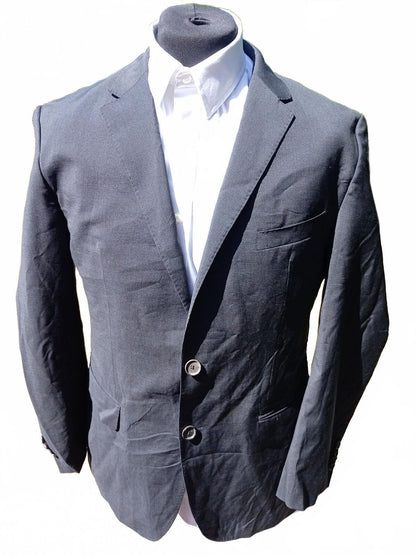 by Nordstrom Hugo Boss Men's Jacket Navy Blue Charcoal UK 42R EU 52 Smart