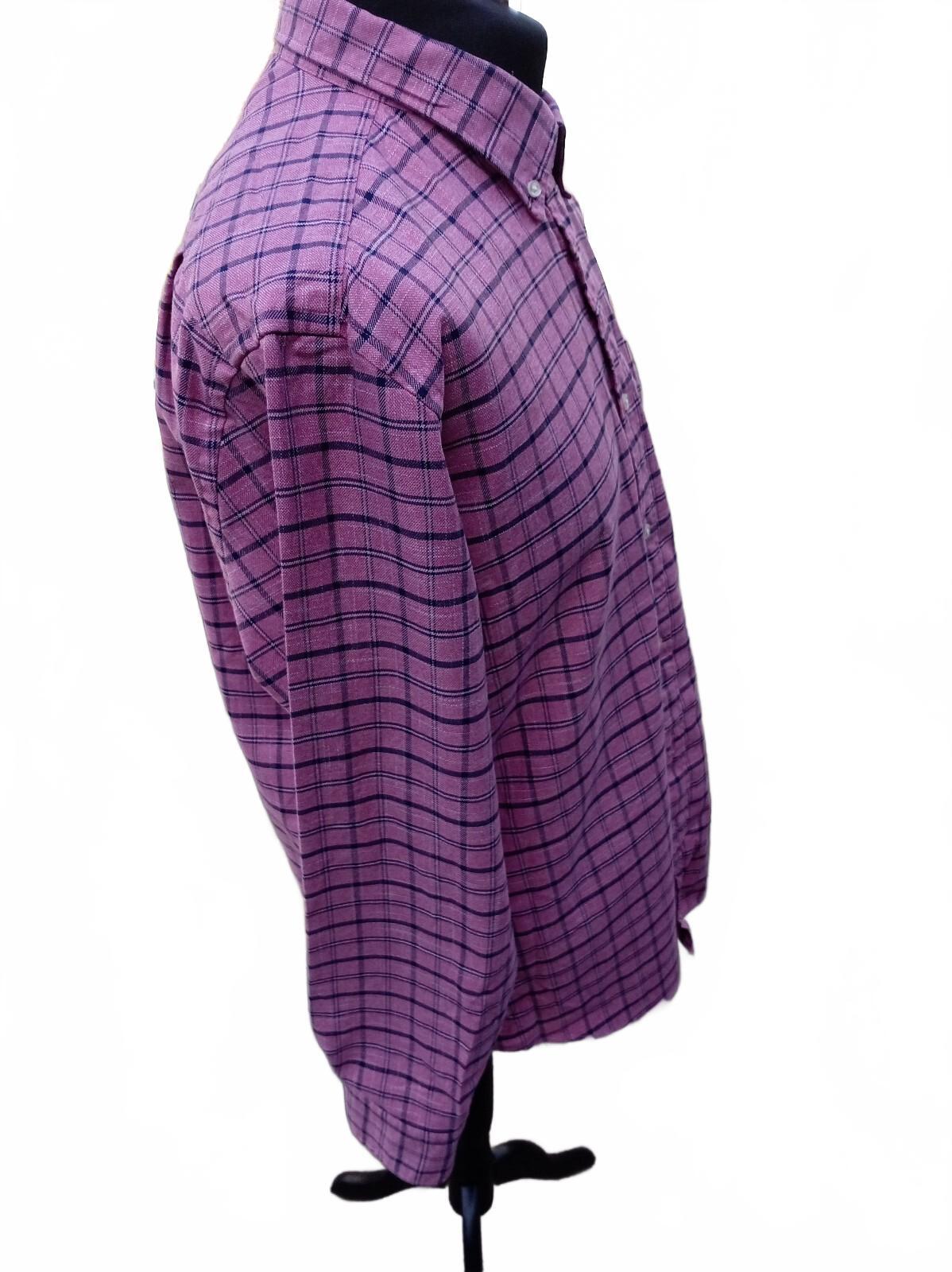 Charles Tyrwhitt Shirt – XL – Slim Fit – Non‑Iron – Pink/Navy Check