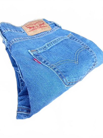 Levi Men’s 511 Jeans W29 L30 – Light Wash Denim – Stretch – Classic Fit