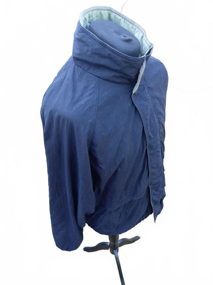 Vintage Dockers Golf Jacket Mens M Navy Blue Oversized 90s Windbreaker 24 P2P