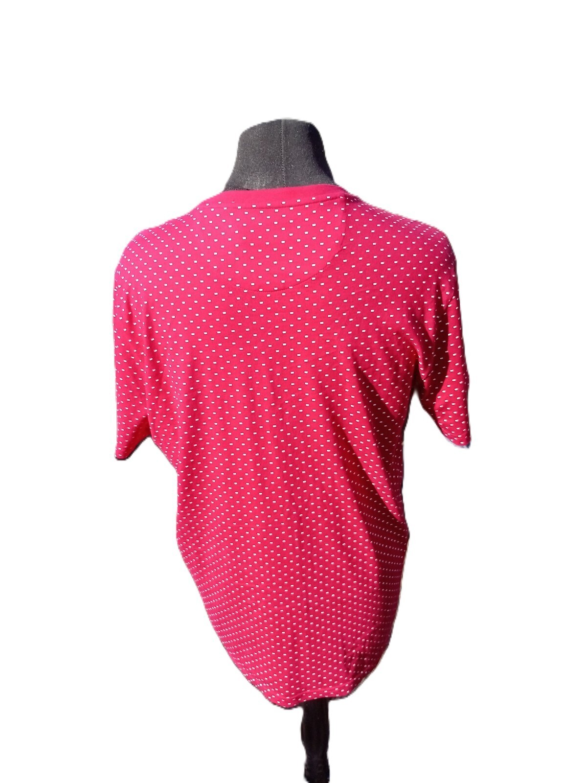 Farah Dotted Short Sleeve T-Shirt - Large - 23" P2P