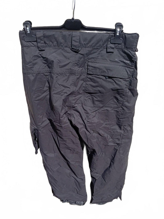 Helly Hansen Mens Ski Pants L Black Waterproof Insulated Salopettes Snowboard
