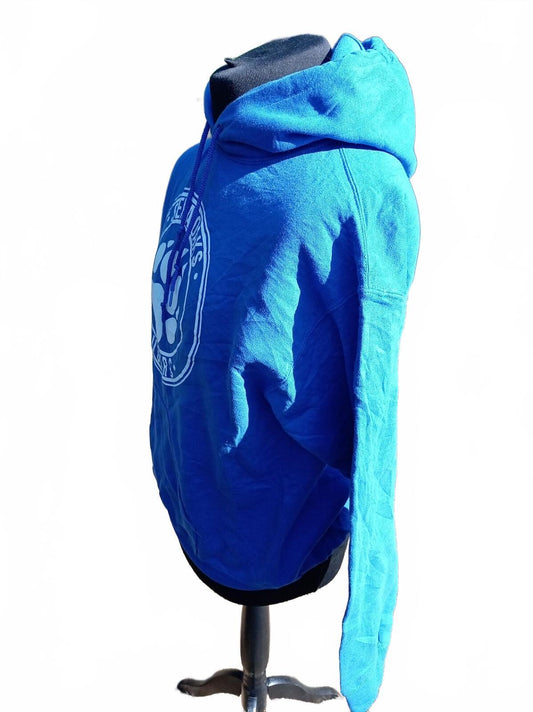 Blue Sierra Lakes Cougars Hoodie Sweatshirt - Medium
