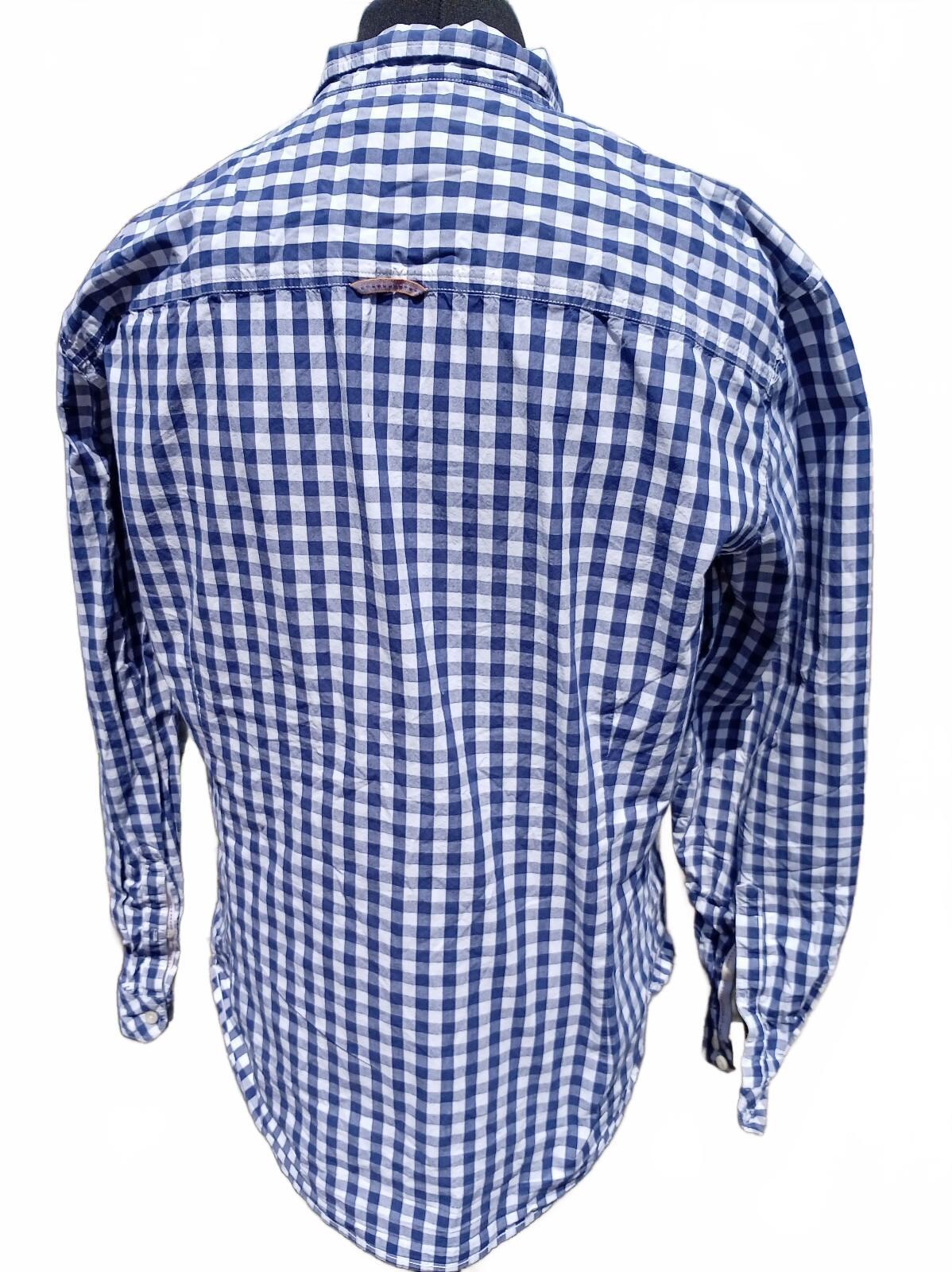 Joules Shirt – XL – Slim Fit – Blue/White Gingham – Superior Shirting