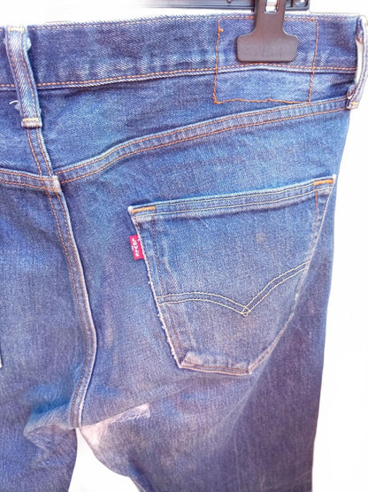 Levi's Classic Blue Denim Jeans - W36 L34 - Vintage Look