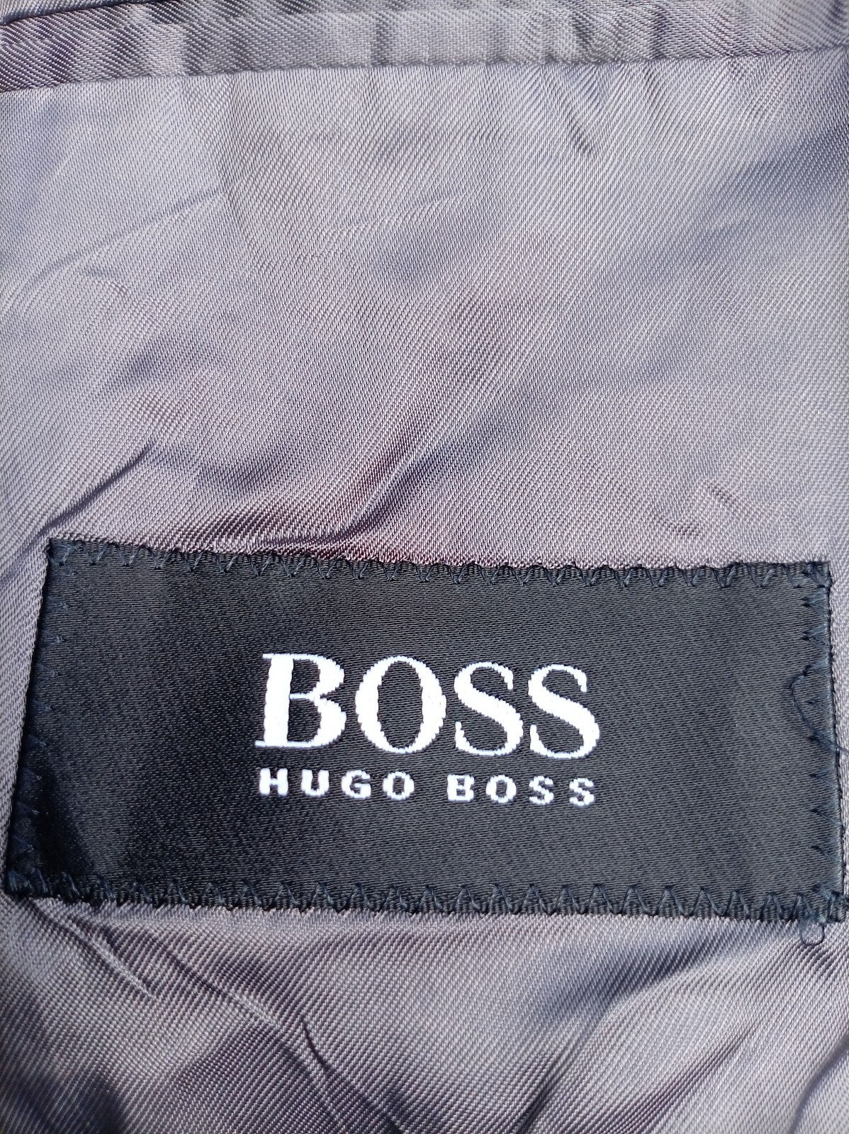 Vintage Hugo Boss Jacket 40R Blue Vitale Barberis Canonico Super 110s Wool