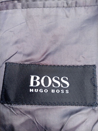 Vintage Hugo Boss Jacket 40R Blue Vitale Barberis Canonico Super 110s Wool