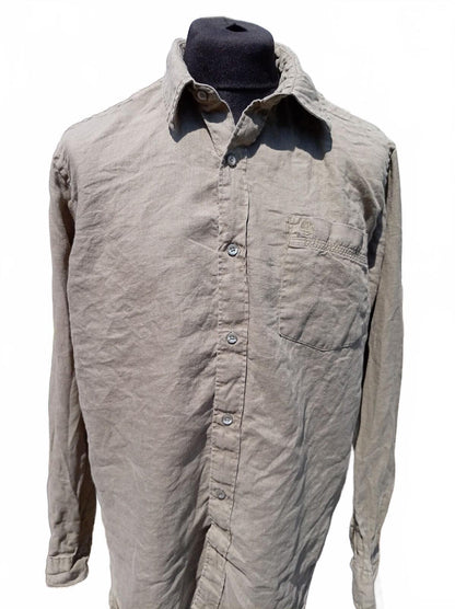 Timberland Earthkeepers Shirt – XL – Khaki – Regular Fit – 2000s
