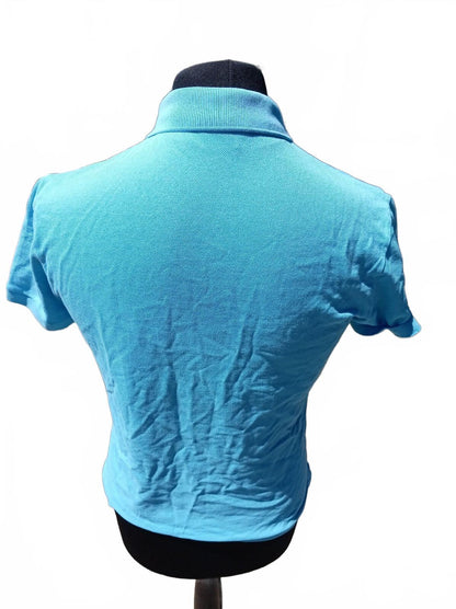 Lacoste Slim Fit Light Blue Polo Shirt US M FR 4 Beautiful Colour