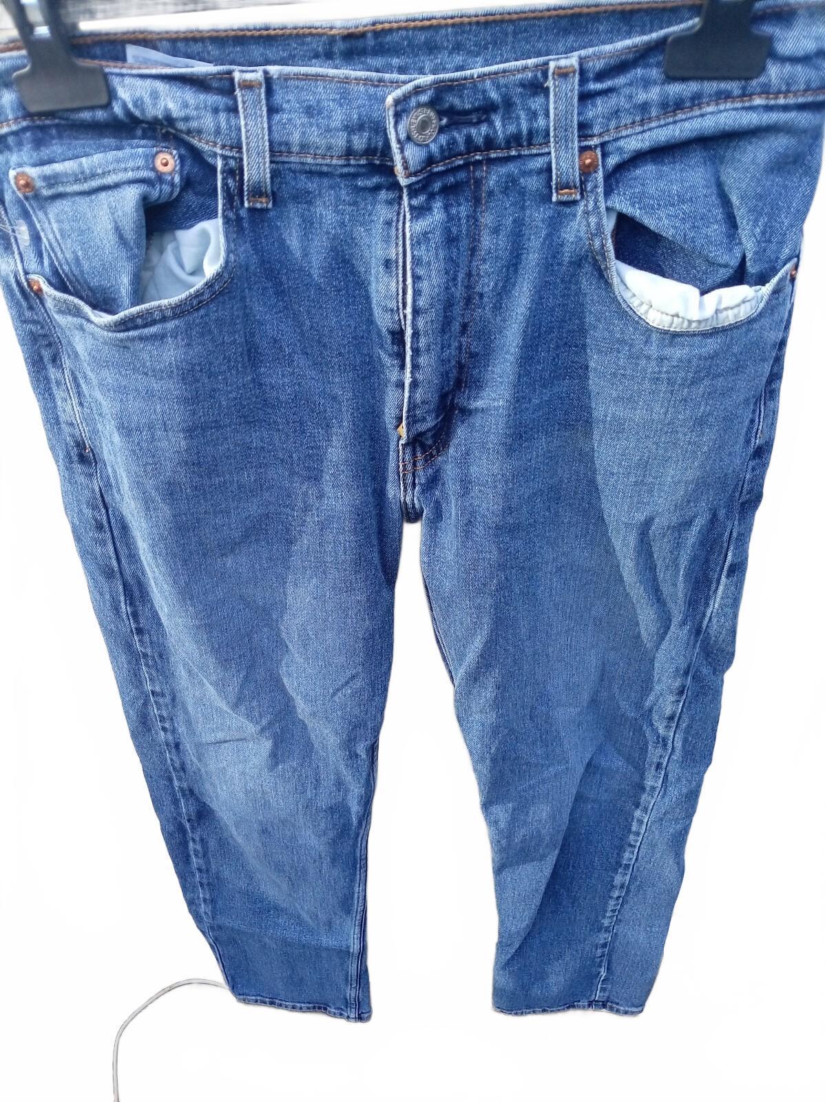 Levis 505 Regular Straight Men's Blue Jeans Size 32x32 Classic 5-Pocket