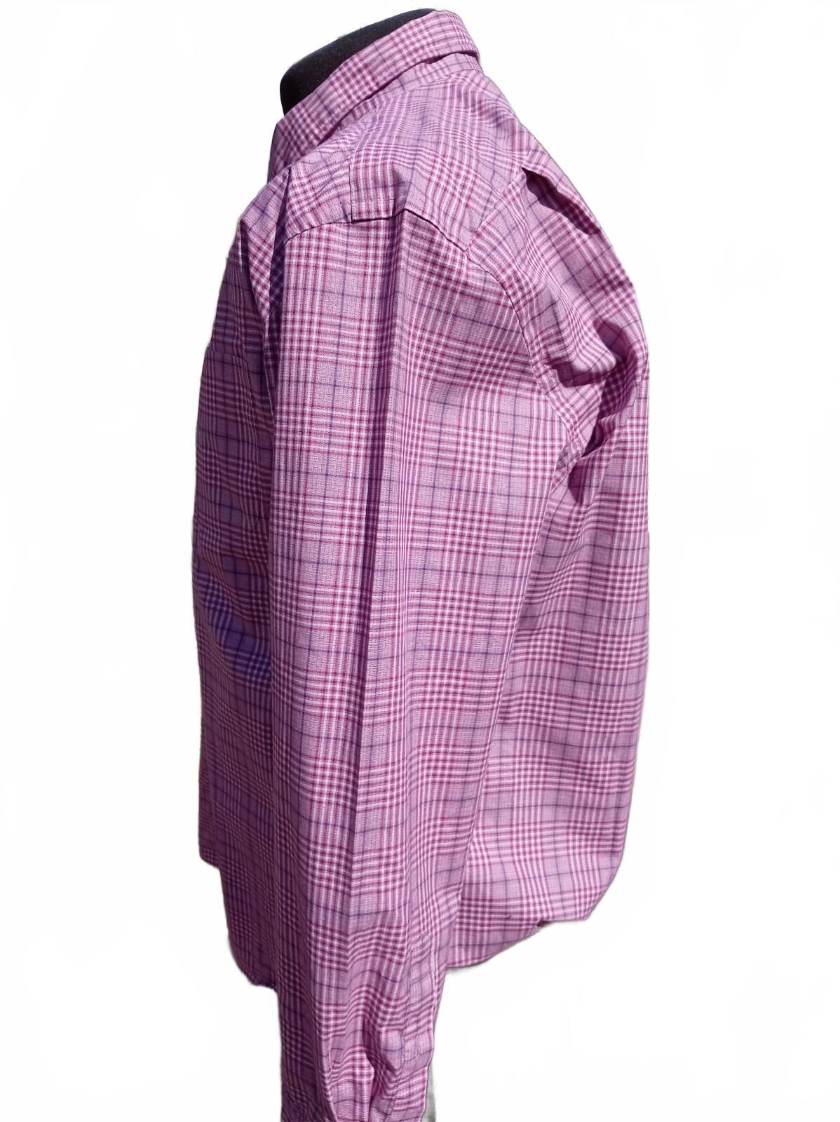 Charles Tyrwhitt Slim Fit Shirt – XL – Non‑Iron – Pink Check