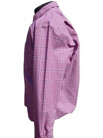 Charles Tyrwhitt Slim Fit Shirt – XL – Non‑Iron – Pink Check