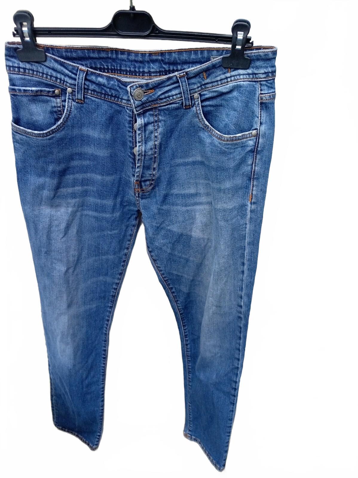 LIU•JO Tokyo Men’s Jeans – 34x30 – Blue Denim – Premium Italian Style