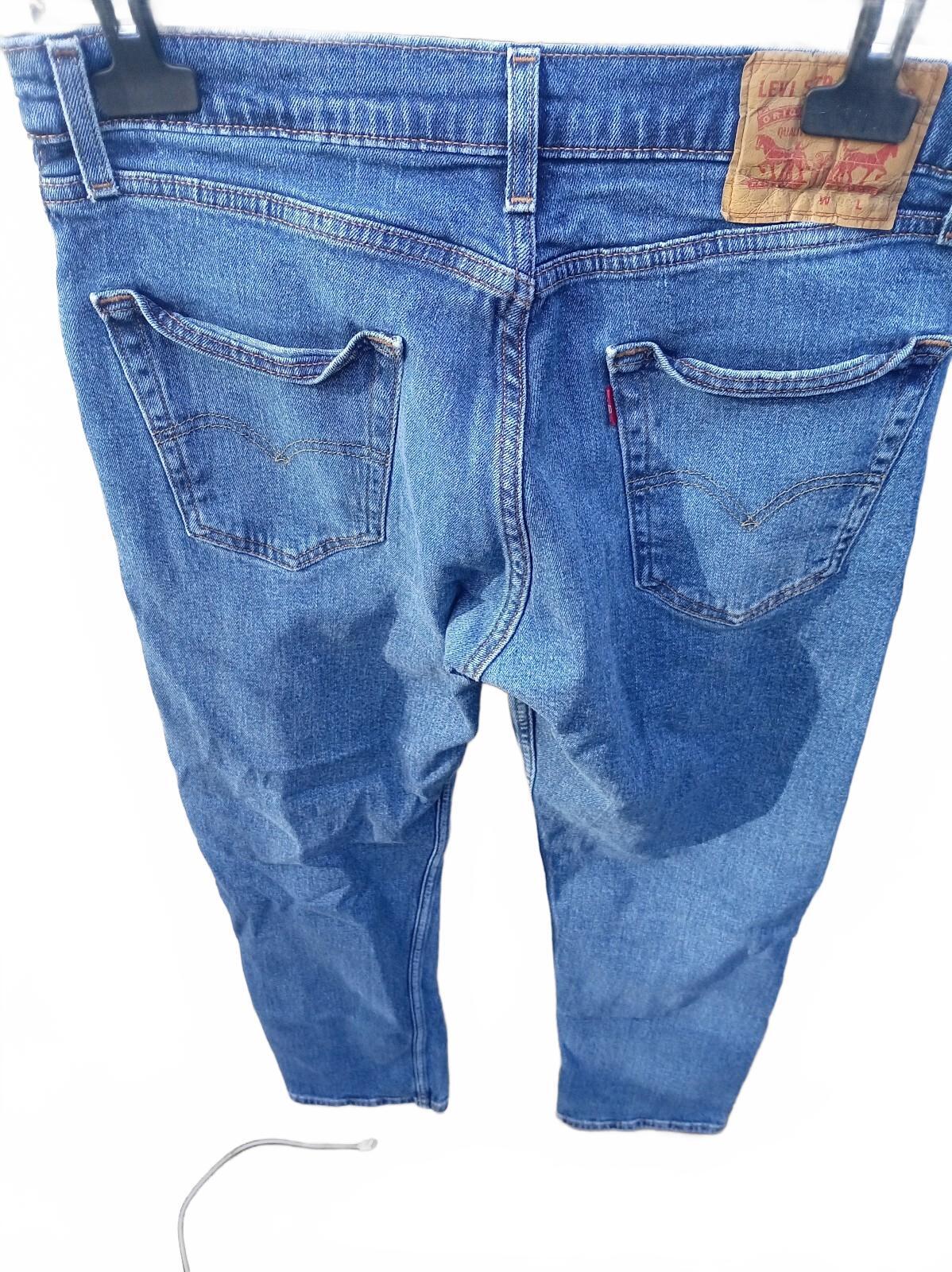 Levis 505 Regular Straight Men's Blue Jeans Size 32x32 Classic 5-Pocket