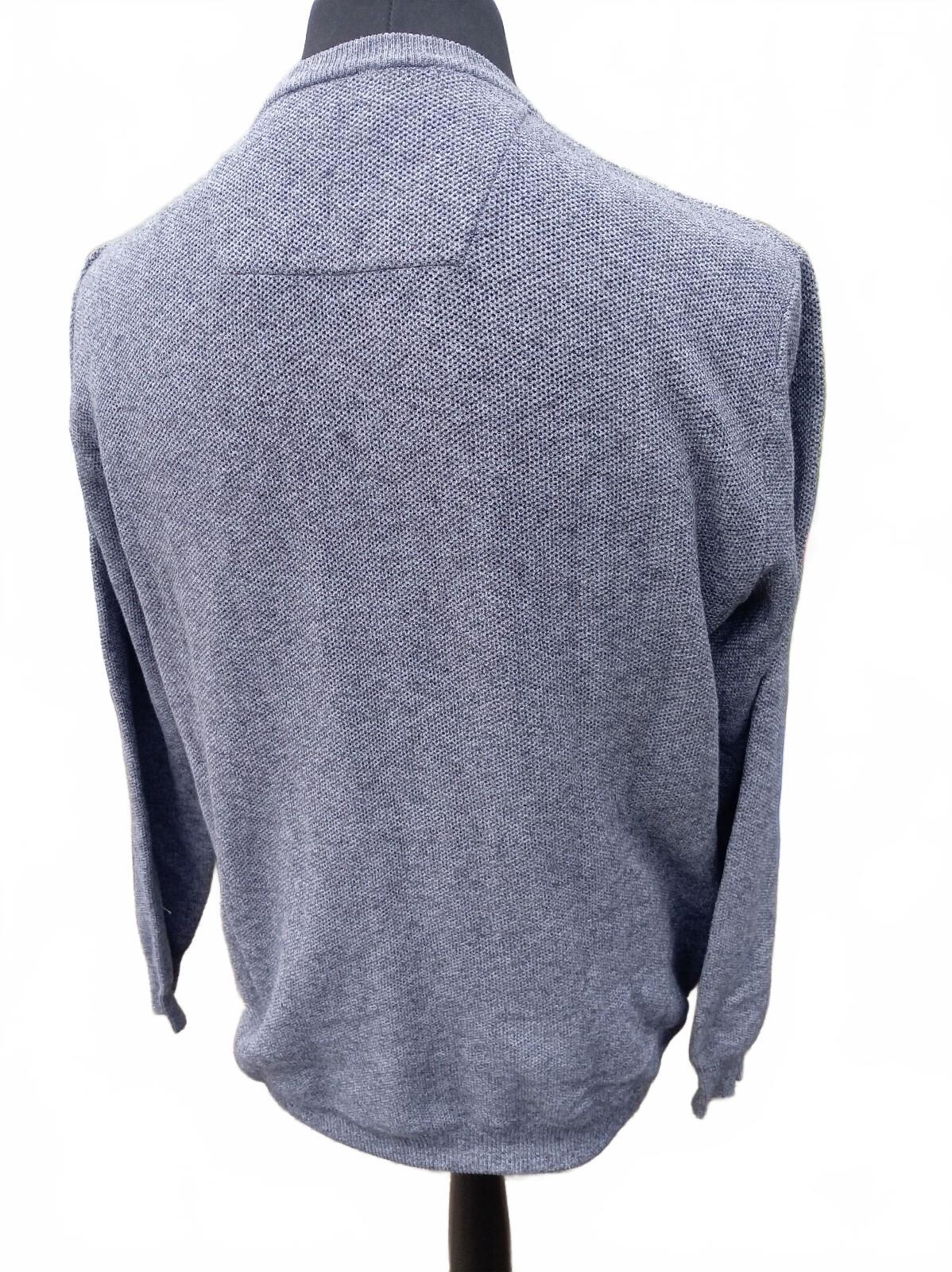 RJR John Rocha Men’s Jumper – Large – Grey Knit – 42–44" Chest – Quality Garment