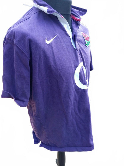 England Rugby Nike O2 Alternate Shirt – XL – Purple – Excellent Condition