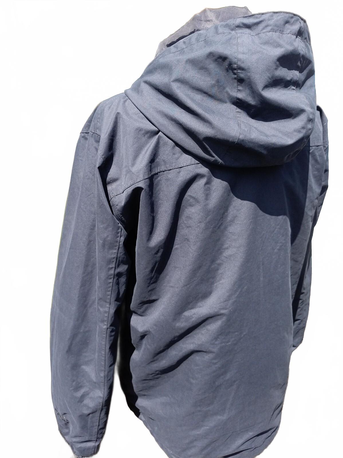 Peter Storm Waterproof Jacket Large Blue – 23" P2P – Outdoor Hiking Walking Coat