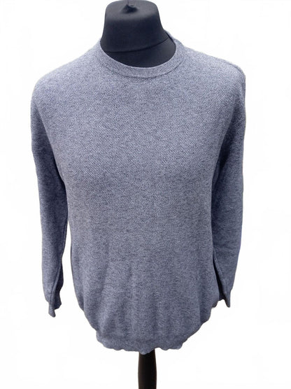 RJR John Rocha Men’s Jumper – Large – Grey Knit – 42–44" Chest – Quality Garment