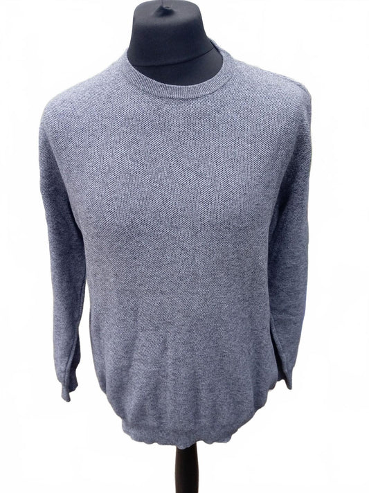 RJR John Rocha Men’s Jumper – Large – Grey Knit – 42–44" Chest – Quality Garment