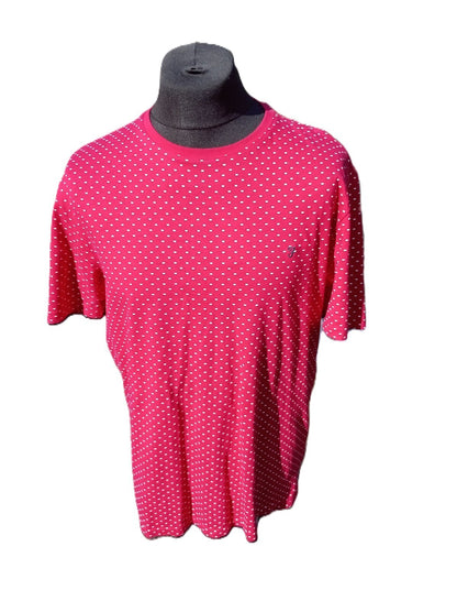 Farah Dotted Short Sleeve T-Shirt - Large - 23" P2P