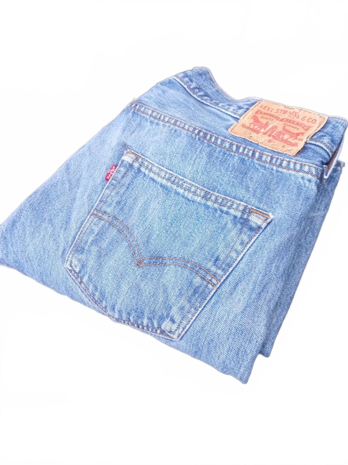 Levi's Classic Blue Denim Jeans - W34 L32