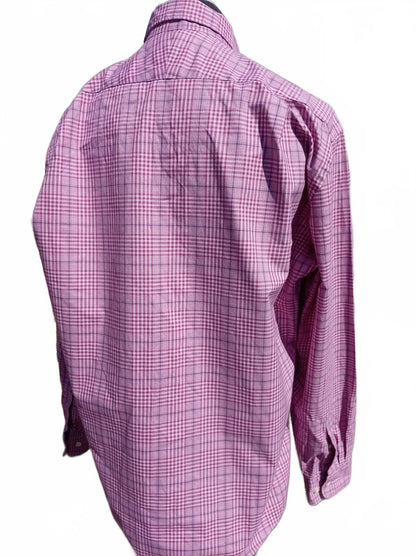 Charles Tyrwhitt Slim Fit Shirt – XL – Non‑Iron – Pink Check