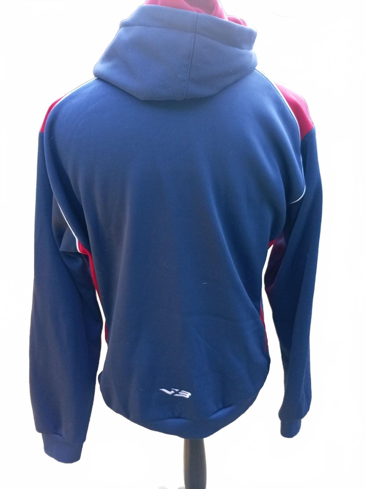 V3 Navy Blue Help for Heroes Hoodie Sweatshirt - Large 23" P2P