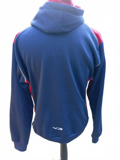 V3 Navy Blue Help for Heroes Hoodie Sweatshirt - Large 23" P2P
