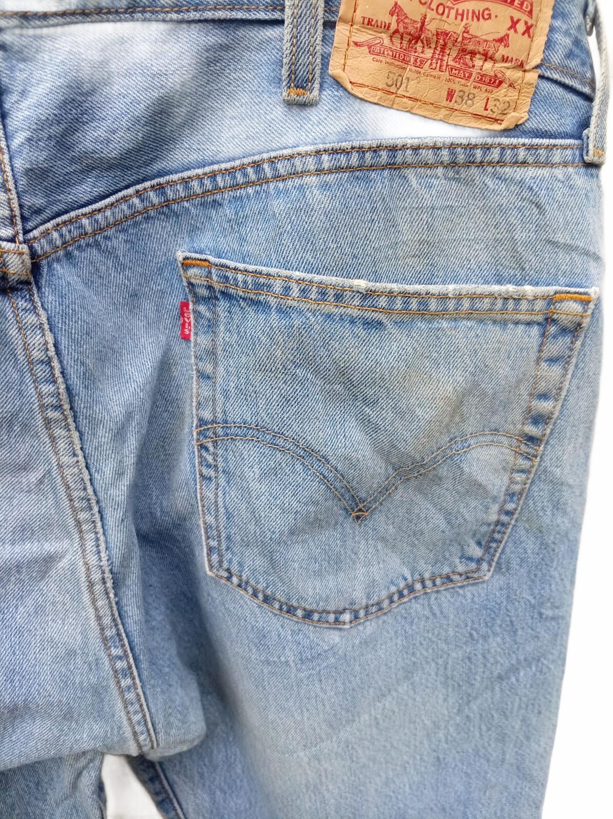 Levi’s 501 Men’s Jeans – 0193 Wash  Egypt  W38 L32  Vintage Straight Leg
