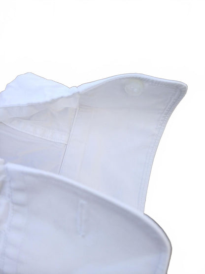 Thomas Pink Shirt – 17" Slim Fit – Pearl White – Jermyn Street – 2003