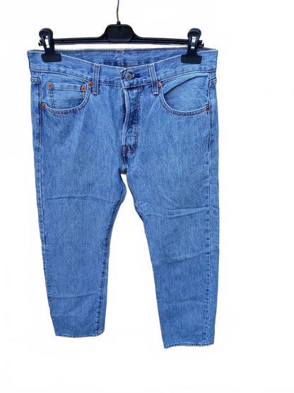 Levi's 501 Light Blue Denim Jeans W31 L32 Beautiful Condition