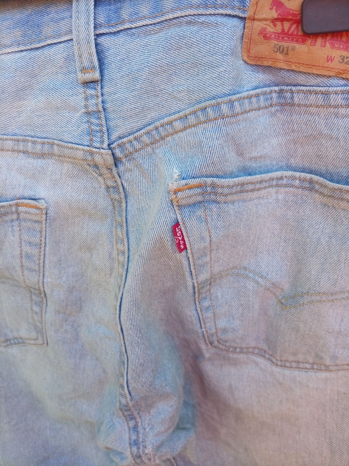 Levi's Vintage look Light Wash Denim Jeans W32 L32