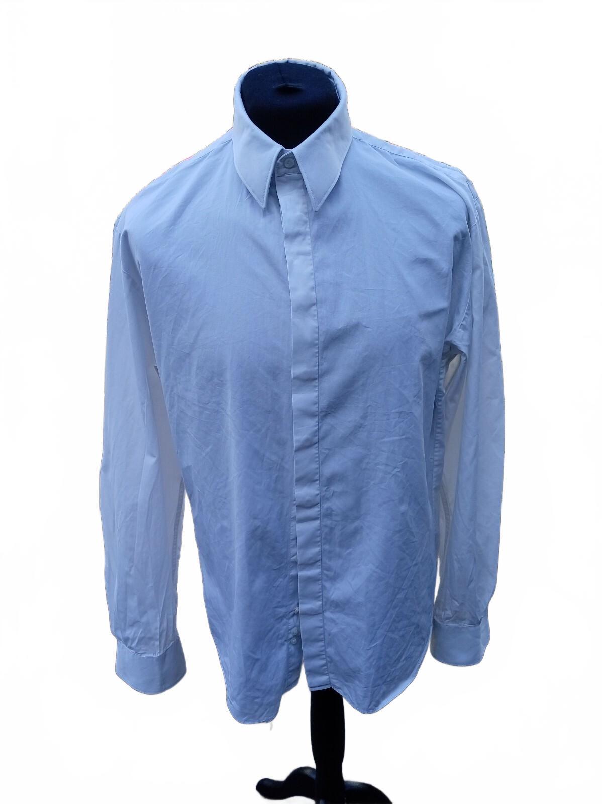 Thomas Pink Shirt – 17" Slim Fit – Pearl White – Jermyn Street – 2003