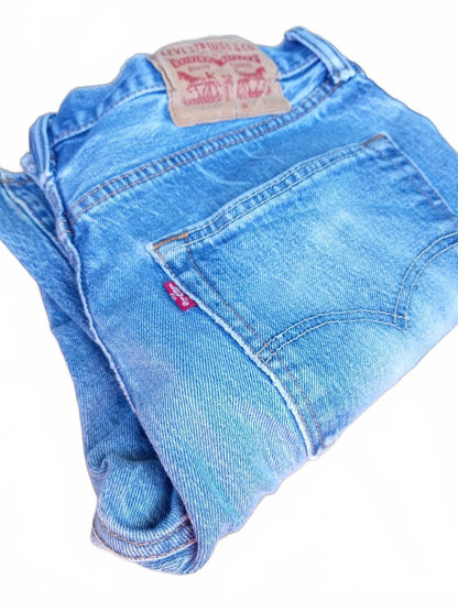 Levi’s 501 Men’s Jeans W31 L30 PC9 00501‑2331 – Straight Leg Blue Denim Patch