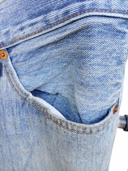 Levi's 501 Light Wash Denim Jeans W33 L32