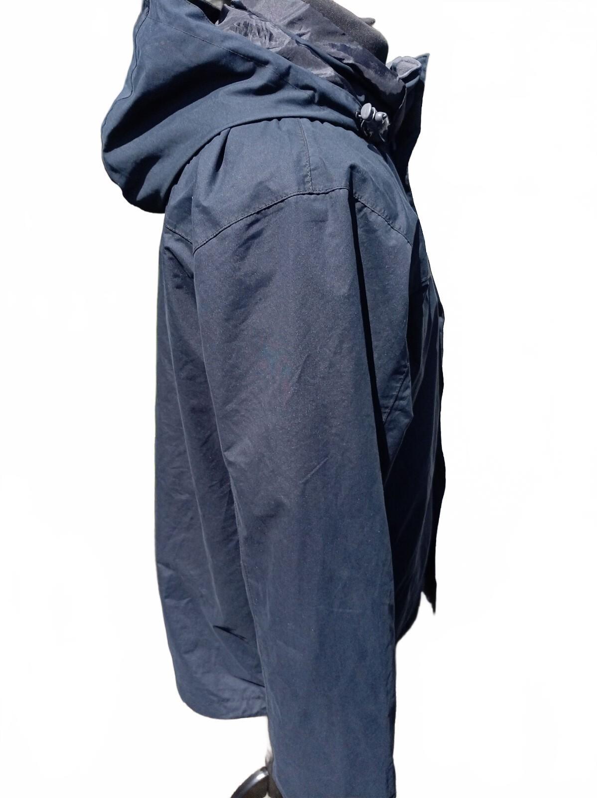 Peter Storm Waterproof Jacket Large Blue – 23" P2P – Outdoor Hiking Walking Coat