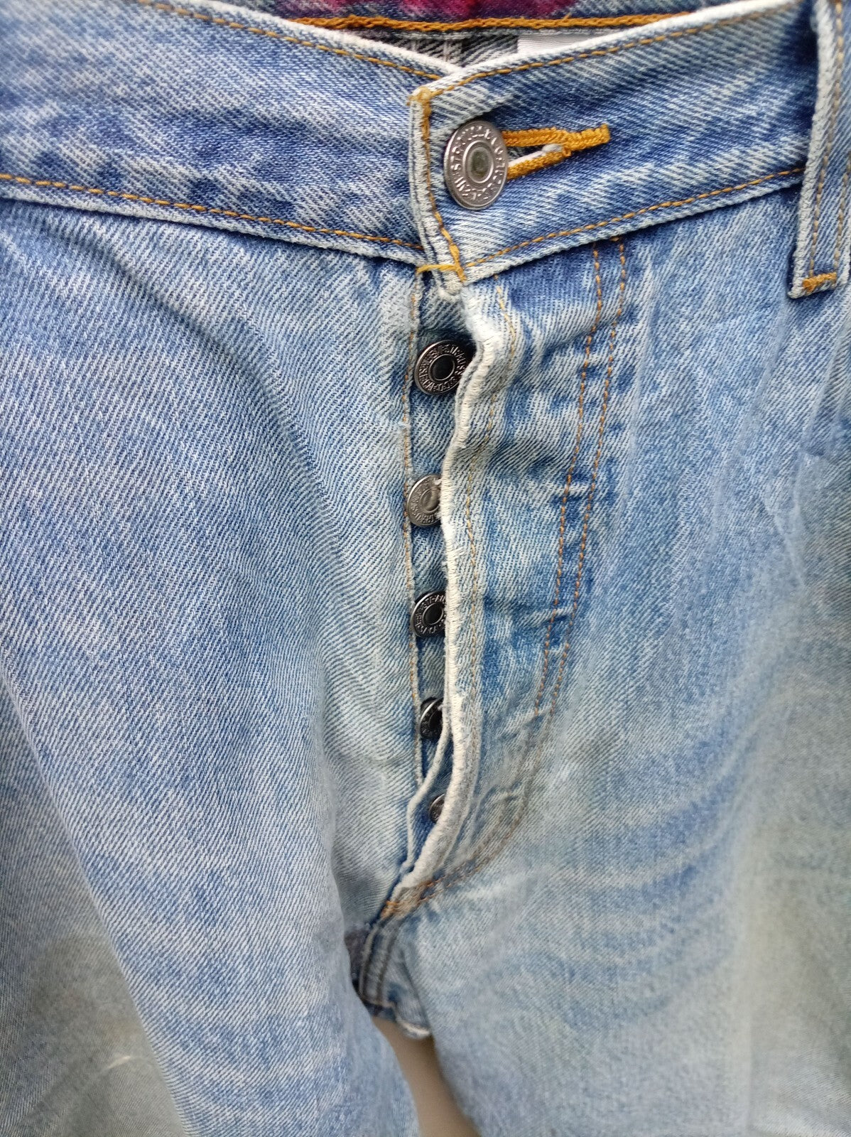 Levi’s 501 Men’s Jeans – 0193 Wash  Egypt  W38 L32  Vintage Straight Leg
