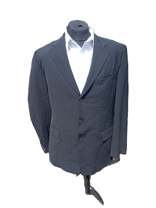 Vintage Late 90s Hugo Boss "Angelico / Parma" Italian Wool Blazer Jacket 42L