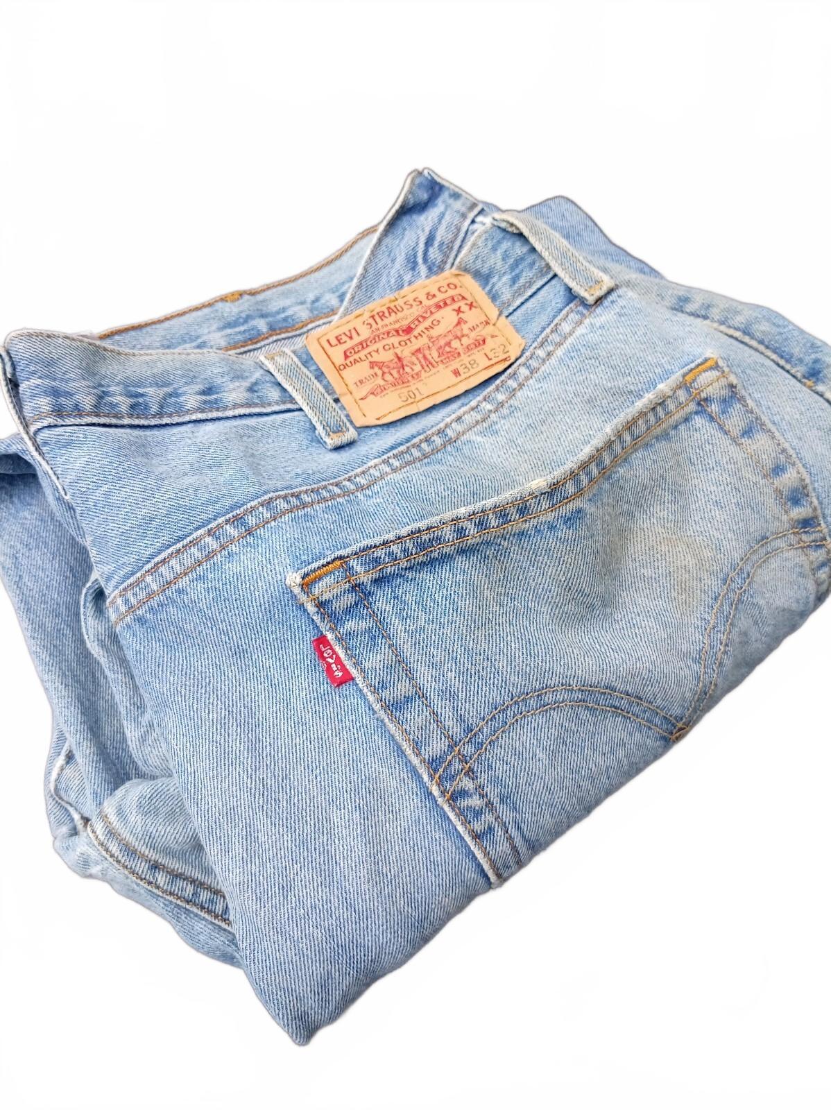Levi’s 501 Men’s Jeans – 0193 Wash  Egypt  W38 L32  Vintage Straight Leg