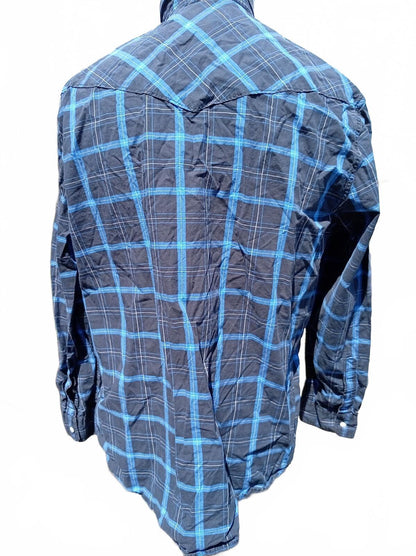 Levi’s XXL Slim Fit Shirt – Blue/Black Check – Casual Workwear 2012
