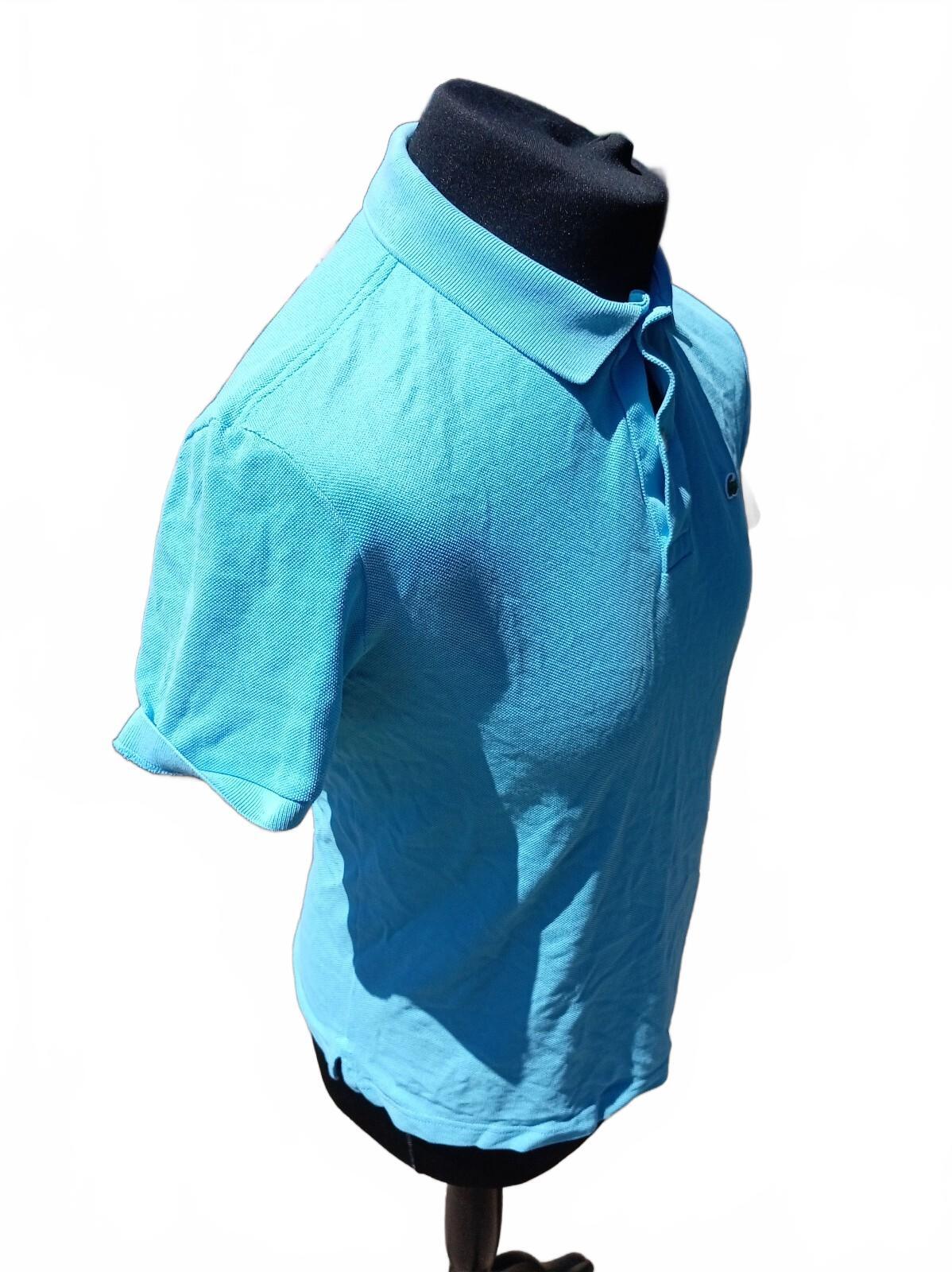 Lacoste Slim Fit Light Blue Polo Shirt US M FR 4 Beautiful Colour