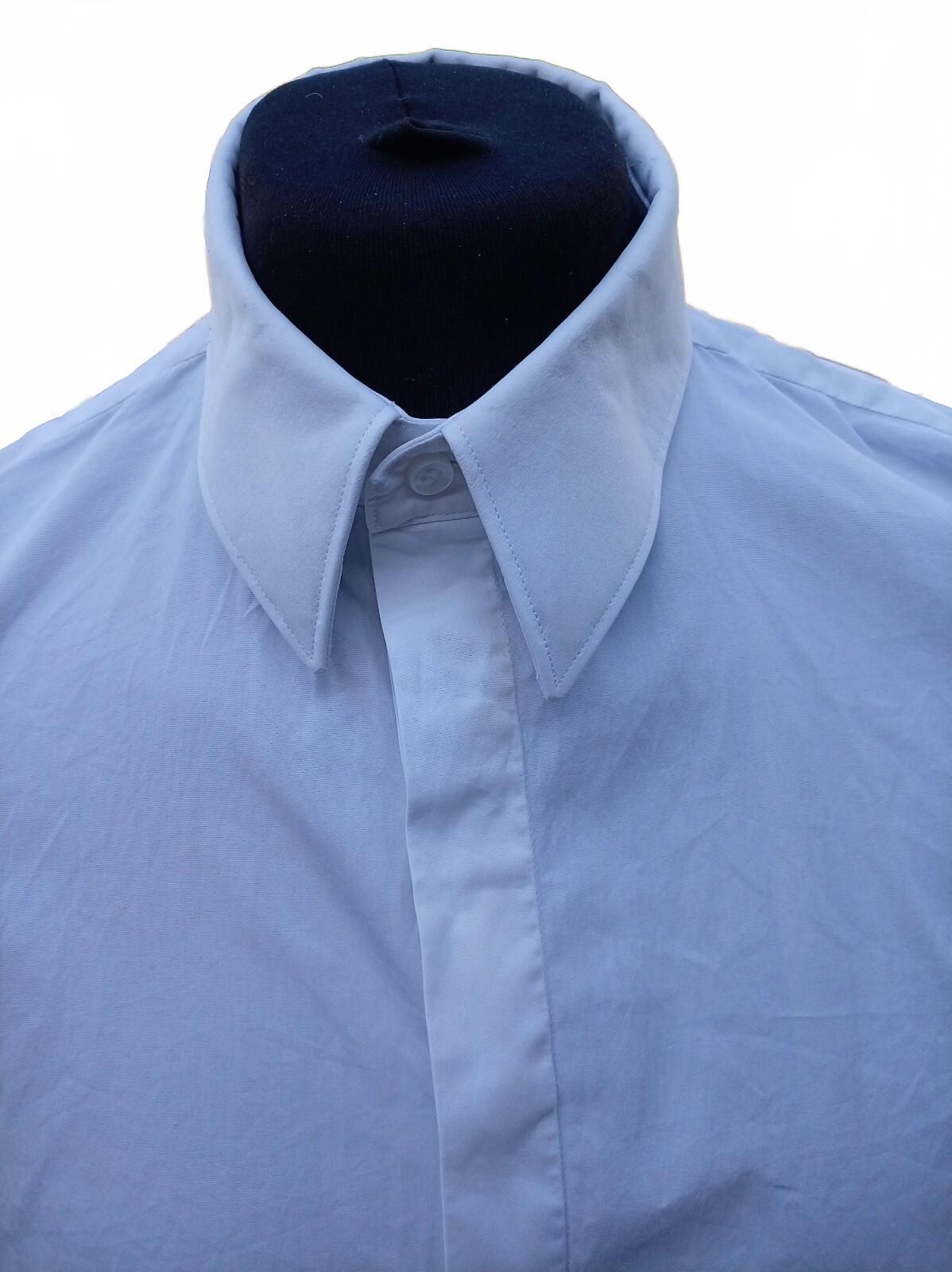 Thomas Pink Shirt – 17" Slim Fit – Pearl White – Jermyn Street – 2003