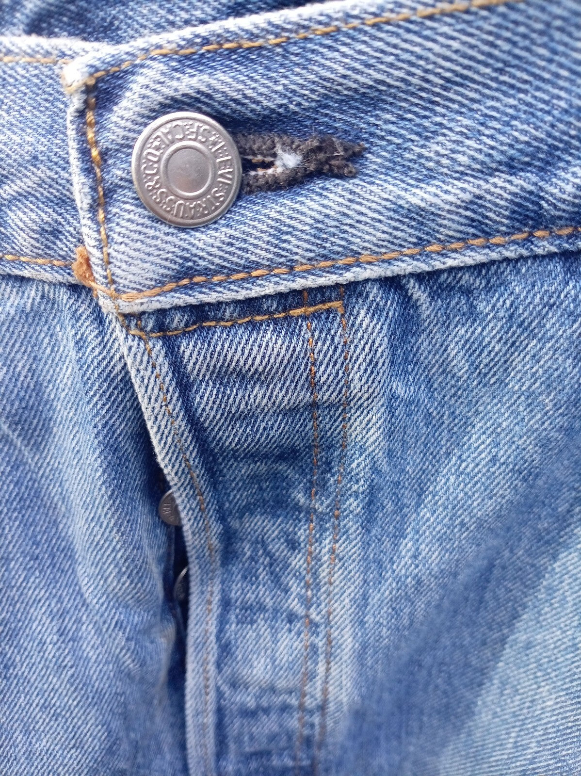 Levi's 501 Classic Blue Denim Jeans W40 L30