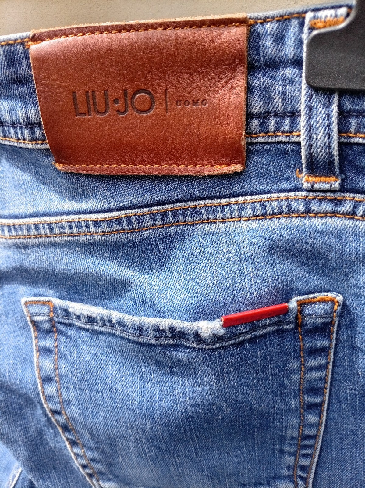 LIU•JO Tokyo Men’s Jeans – 34x30 – Blue Denim – Premium Italian Style