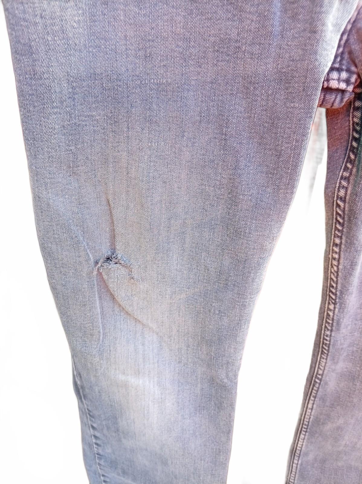 Levi’s 514 Straight Jeans W38 L32 – Blue/Grey Denim – Men’s – Classic Fit
