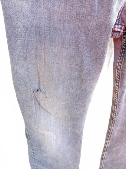Levi’s 514 Straight Jeans W38 L32 – Blue/Grey Denim – Men’s – Classic Fit