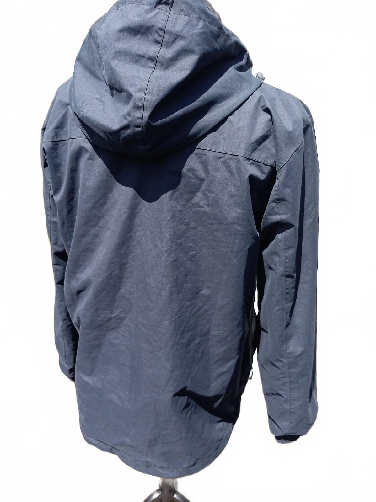 Peter Storm Waterproof Jacket Large Blue – 23" P2P – Outdoor Hiking Walking Coat