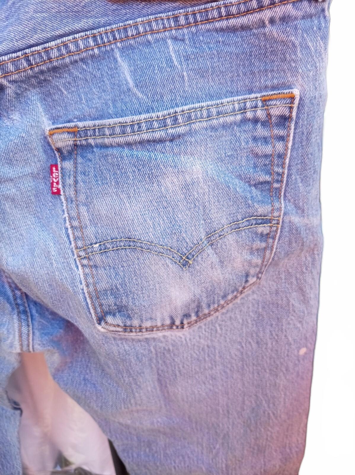 Levi’s 501 Men’s Jeans W31 L30 PC9 00501‑2331 – Straight Leg Blue Denim Patch