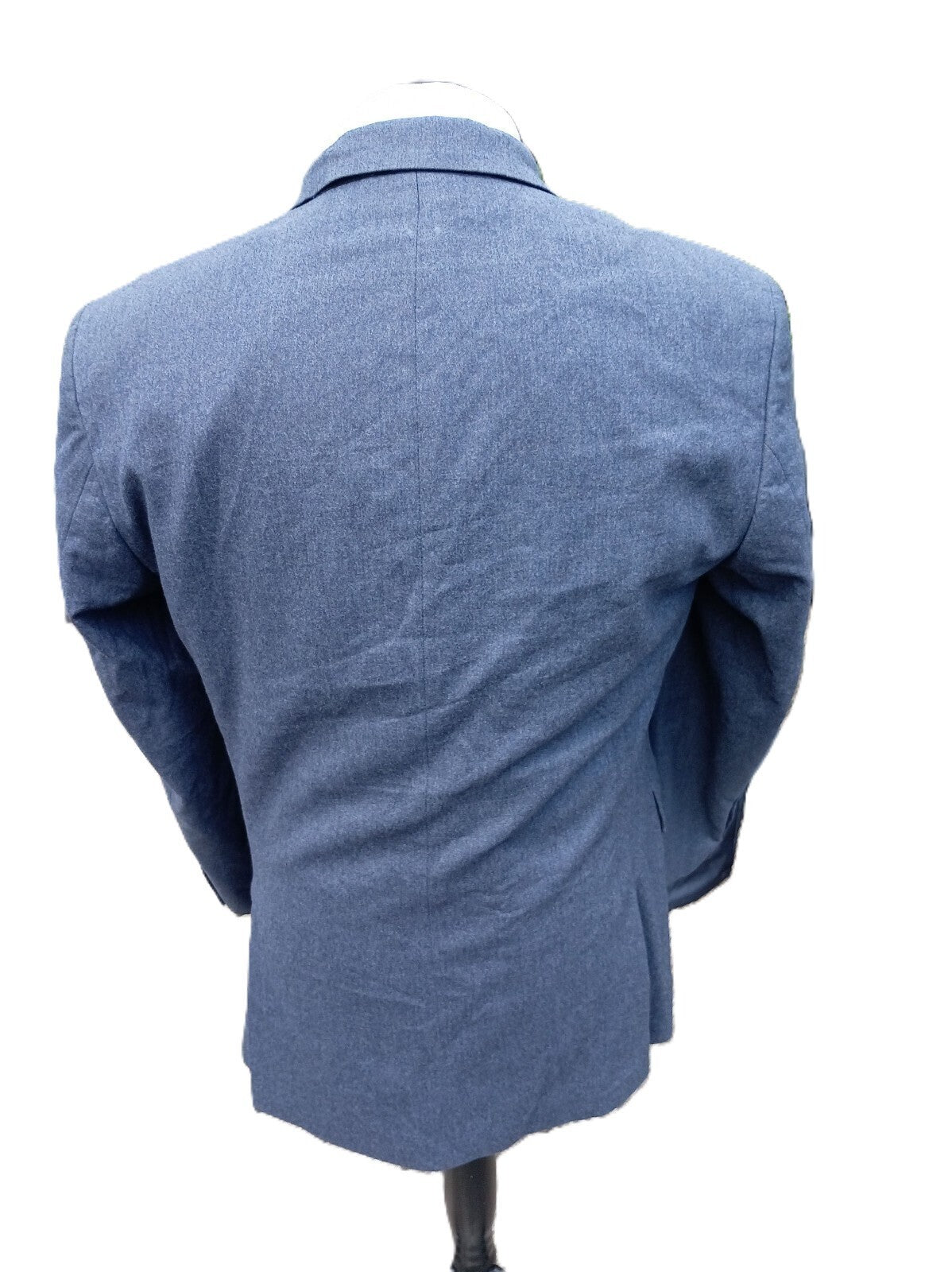 Vintage Hugo Boss Jacket 40R Blue Vitale Barberis Canonico Super 110s Wool